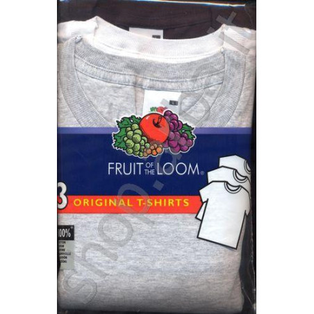 3 T-shirt uomo Fruit fo the Loom original PREMIUM COLORI ASSORTITI