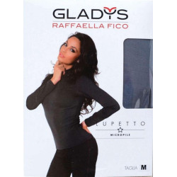 Lupetto in micro-pile per donna caldissima ed isolante manica lunga ultrasoft Gladys 591