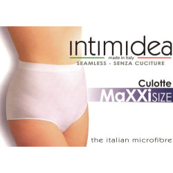 Culotte calibrate MAXXI per taglie forti microfibra morbidissima con tassello antibatterico 310727