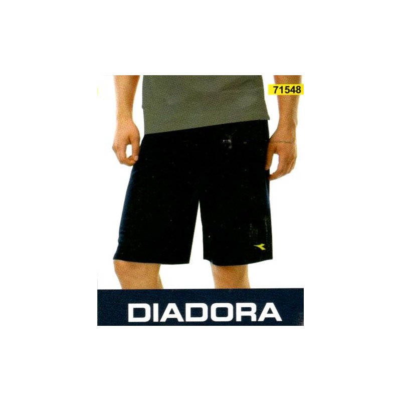 Pantalone a bermuda corto per uomo maglina di cotone Diadora 71548