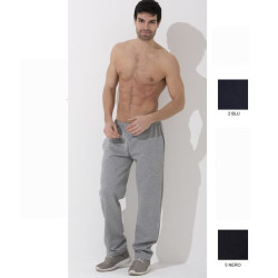 Pantalone tuta calibrato per uomo invernale felpato Oxigym F500